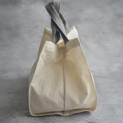 横広エコバッグ・コットン（内ポケット付き）/コンビニ/お弁当/お惣菜/パン屋さん 10枚目の画像