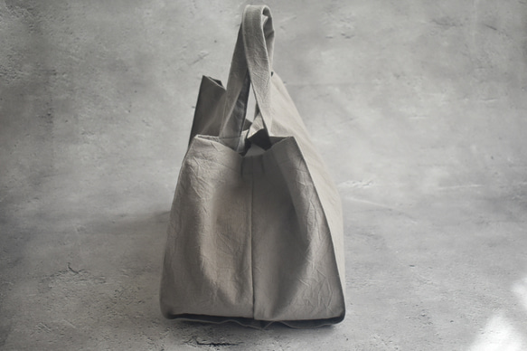 横広エコバッグ・コットン（内ポケット付き）/コンビニ/お弁当/お惣菜/パン屋さん 12枚目の画像