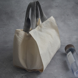 横広エコバッグ・コットン（内ポケット付き）/コンビニ/お弁当/お惣菜/パン屋さん 9枚目の画像