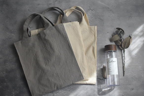 横広エコバッグ・コットン（内ポケット付き）/コンビニ/お弁当/お惣菜/パン屋さん 19枚目の画像