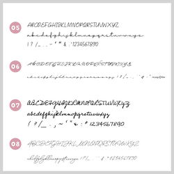 《50枚〜》ロゴ入り♡オリジナルロゴチャーム 9枚目の画像