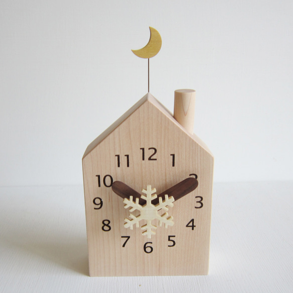 北の森　置き時計 1枚目の画像