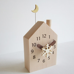 北の森　置き時計 3枚目の画像