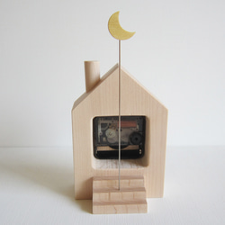 北の森　置き時計 4枚目の画像