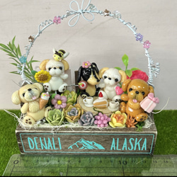 〜樹脂粘土の置物〜レジンコーティング済み 3枚目の画像