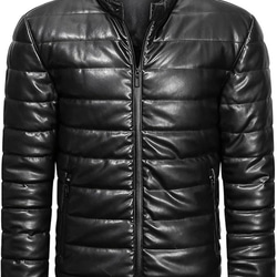 入手困難✨アルマーニジーンズ ライダースジャケット 羊革 中綿 キルティング 羊革袖が付いているデニム・ジーンズジャケット Denim Jacket Wd Sheep