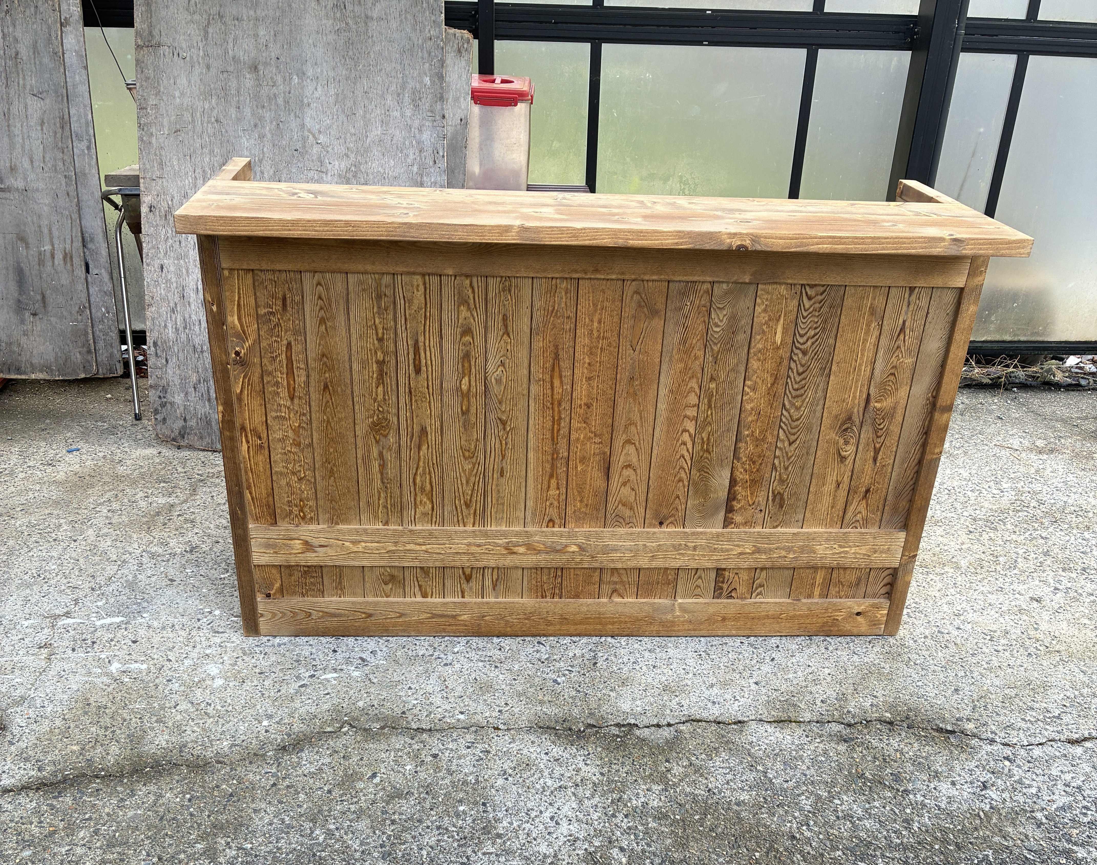 ［受注製作］☆バーカウンター　レジカウンター　受付カウンター【１５００】ミディアム