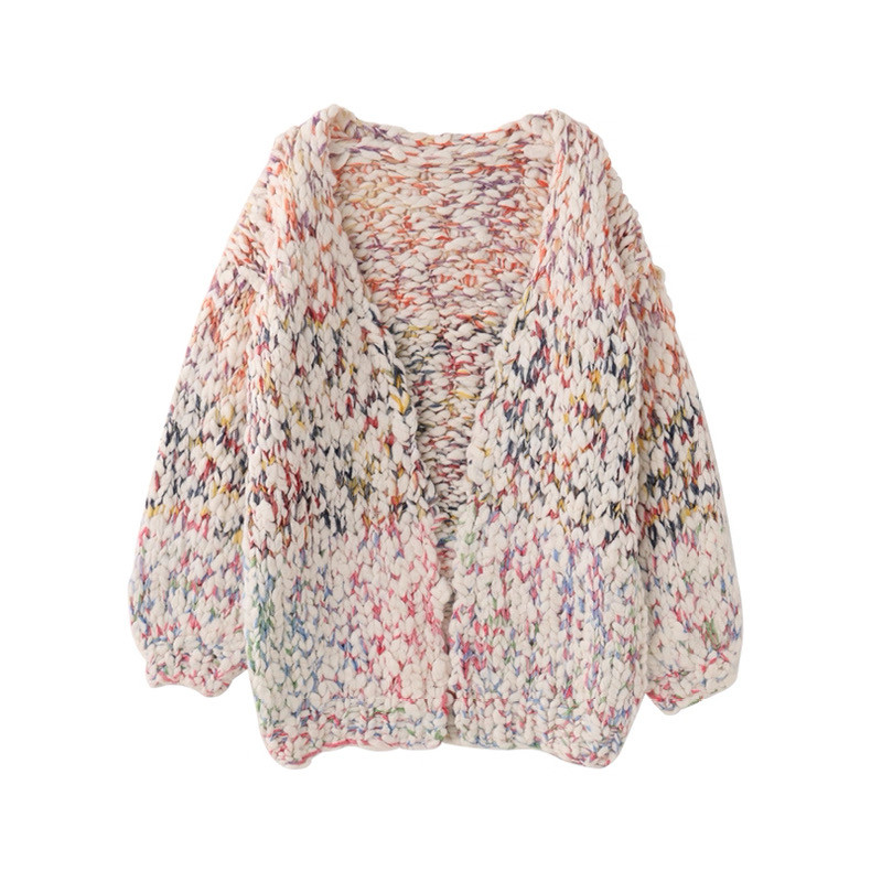 編み込みカーディガン レディース 大きいサイズ おしゃれ シンプル ニット