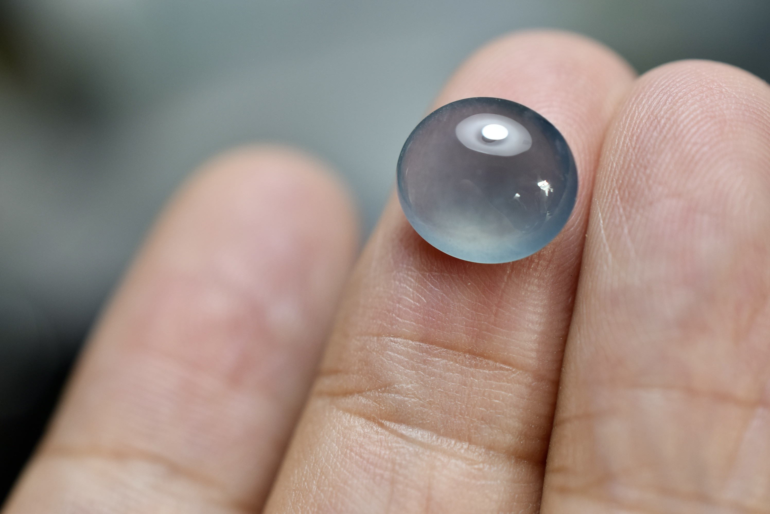 SR12-20 宝石質 高氷種 深青色 グアテマラ産 天然 A貨 本翡翠 ルース 硬玉 ジェダイト