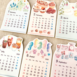 2026年 カレンダーシール 2枚目の画像