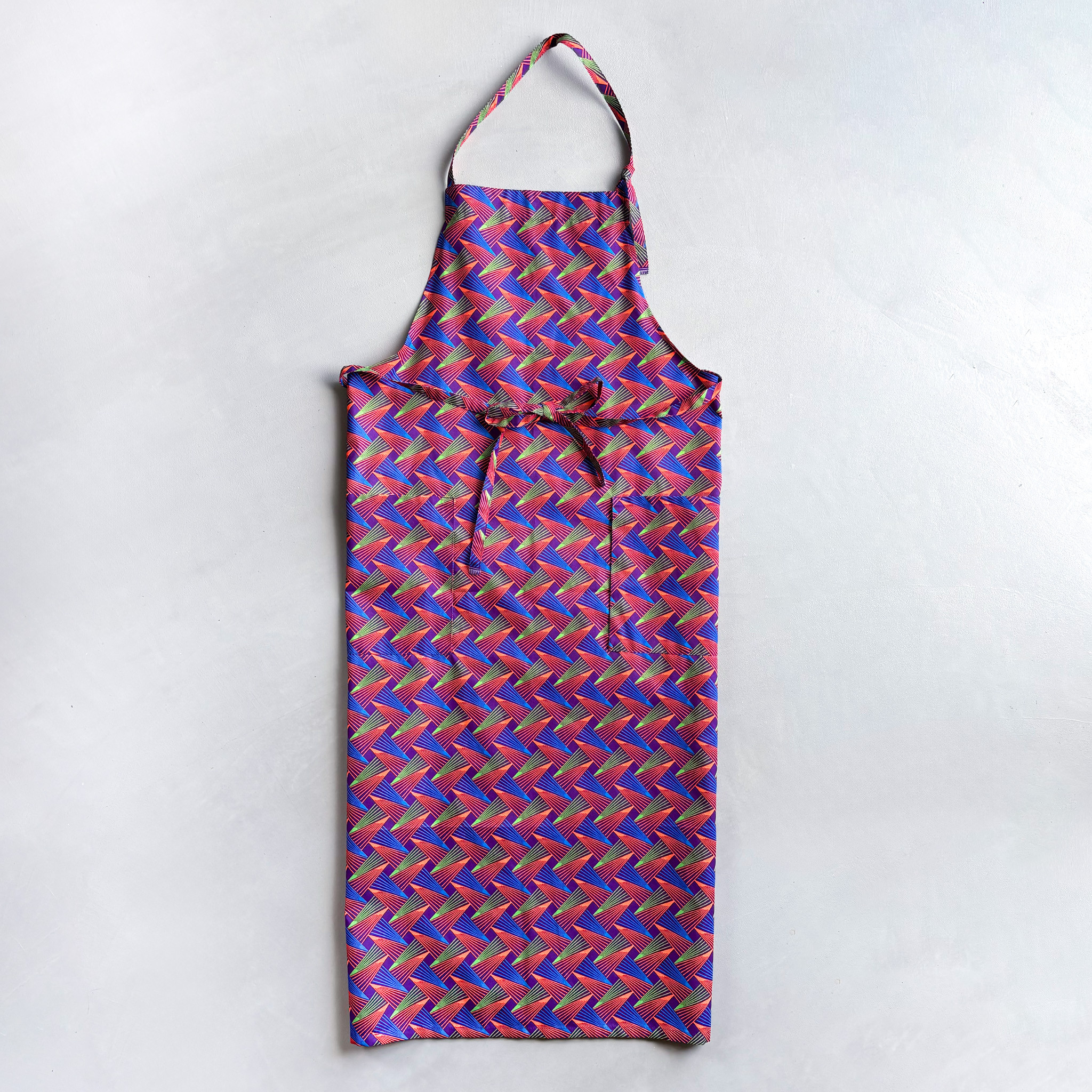 アフリカンワックスプリント エプロン Shweshwe pattern