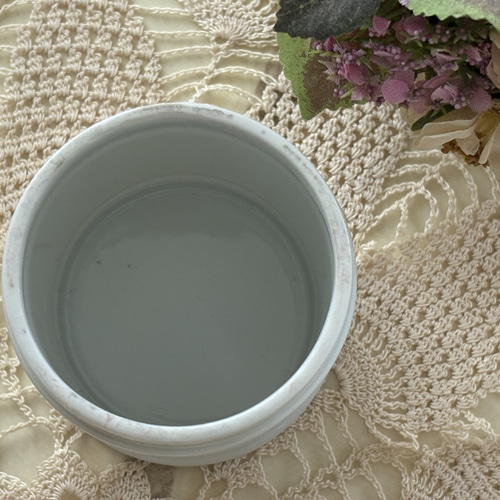 フランスアンティーク Limoges リモージュ スミレの小物入れ すみれ