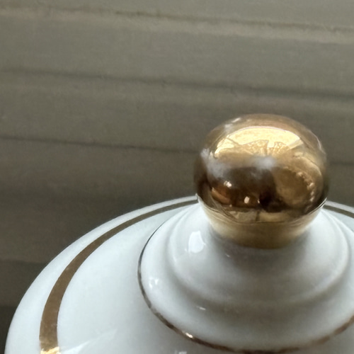 フランスアンティーク Limoges リモージュ スミレの小物入れ すみれ