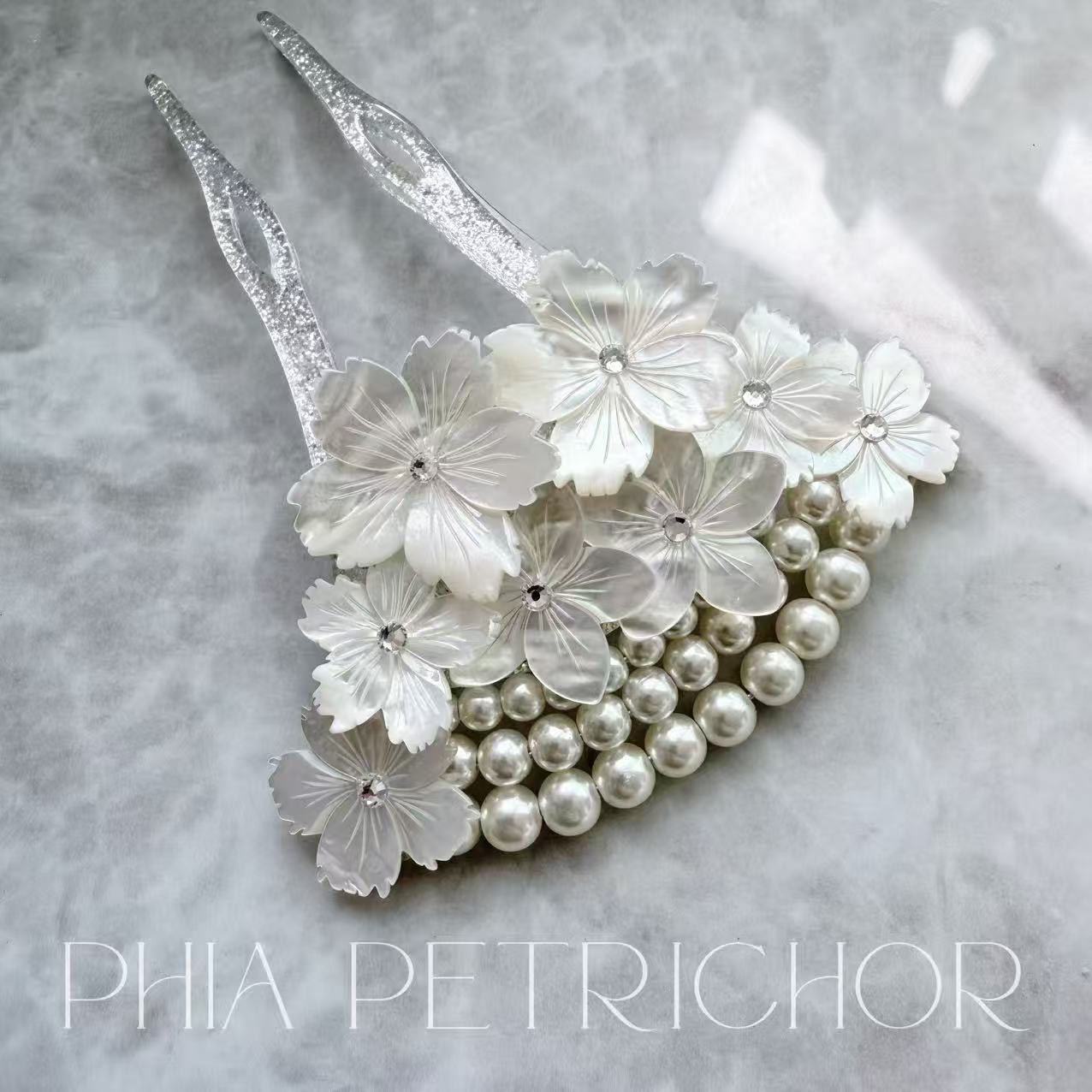 簪 和 K24GP 桜 かんざし バチ型 パール 簪 着物 髪飾り 留袖 着物 成人式 結婚式 卒業式