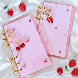 選べる2種】A6 レジン 貯金バインダー 家計管理｜積立貯金・saving