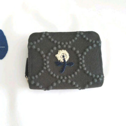 ⚮̈ミナペルホネン forest tile コンパクトウォレットS ミニ財布