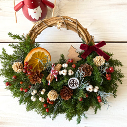 ブルーブッシュミモザのハーフリース リース Rosa Cherry 通販