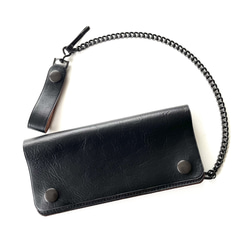 USA製スタッズ トラッカーウォレット ミニ財布 チェーン付き ホース