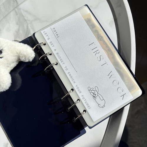 new＊韓国人気！saving&weekリフィルA6サイズ /バインダー貯金 その他