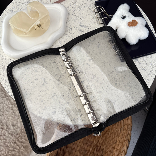 【ブラックフライデー】バインダーカバー　ラビット　クリスマス　A6 韓国　貯金 韓国 A6 バインダー カバー 貯金 ブラック ストライプ - メルカリ