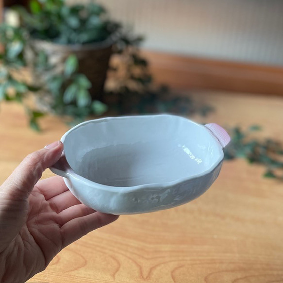 カラフル取っ手のグラタンボウル 10枚目の画像