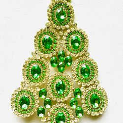 ⭐︎ヴィンテージ⭐︎チェコガラスツリー(17cm) ⭐︎ヴィンテージ⭐︎チェコガラスツリー(17cm) 【公式通販】