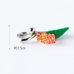 風に薫る金木犀のイヤーカフ 5枚目の画像