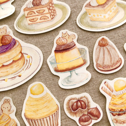 マロンデザート フレークシール 4枚目の画像