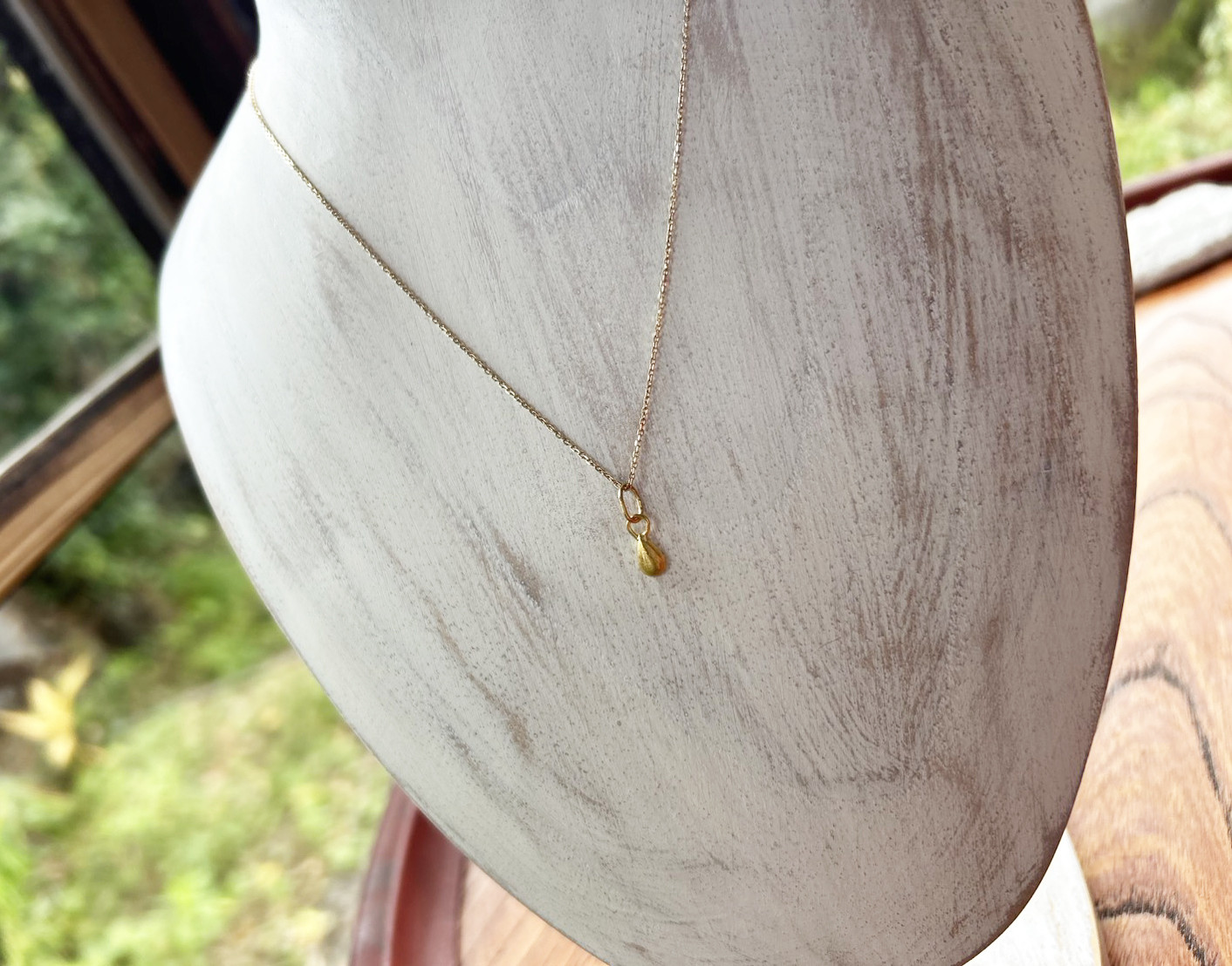 K24 雫（しずく）◇純金ペンダントトップ