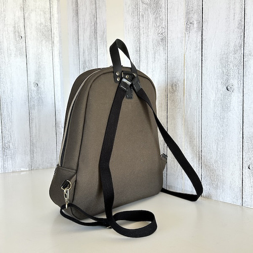 forest tile light beige　ミナペルホネン　スリム　リュック creema限定、ミナペルホネンForest tileのリュック1点もの リュック