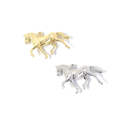 ejp914 [2件裝] 2026年馬年生肖馬年精美別緻馬形吊墜 第1張的照片