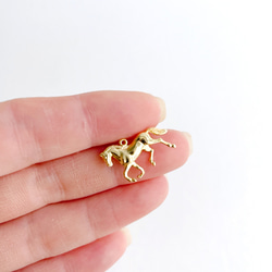 ejp914 [2件裝] 2026年馬年生肖馬年精美別緻馬形吊墜 第3張的照片