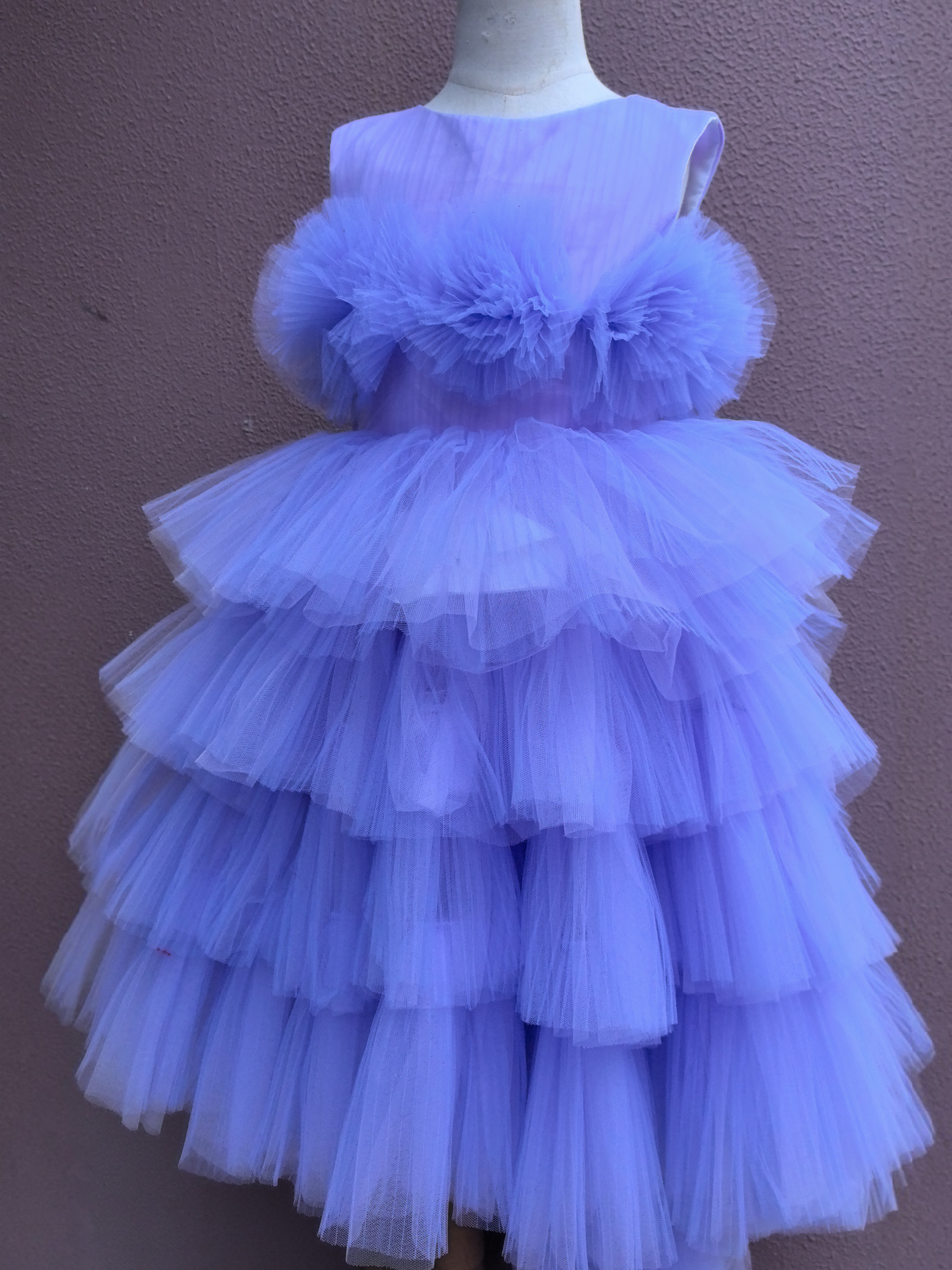 子供ドレス　レス オーダー可能（カラー・サイズ可） コンサート・演奏会・誕生日会 プリンセスドレス 女の子 パーティー