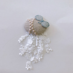 再販 ミナペルホネンハンドメイドコサージュ コサージュ ゆあこ 通販