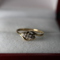 傑作 ゴールド 英国 ビンテージ ガーネット ヴィンテージ 指輪 リング