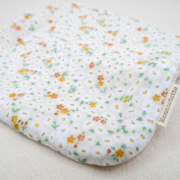 ふわもこハンカチ｜花絨毯-Flower Carpet-｜L・20×20cm｜ガーゼハンカチ｜敏感肌｜ハンドタオル 7枚目の画像
