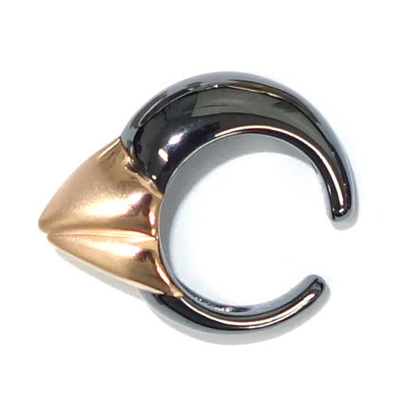 ピカピカ文鳥のくちばしイヤカフSV925【PioParakee】Java sparrow's beak ear cuff 12枚目の画像