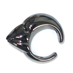 ピカピカ文鳥のくちばしイヤカフSV925【PioParakee】Java sparrow's beak ear cuff 14枚目の画像