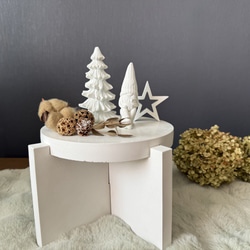 太陽と月の立体オブジェ ホワイト 太陽と月の立体オブジェ ホワイト 太陽と