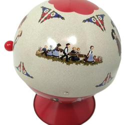 新入荷！フランス！ディスプレイにも『フランスのアルザス　Hansi(ハンジ)　TIN缶　小物入れ（ボール型）』 4枚目の画像