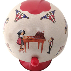 新入荷！フランス！ディスプレイにも『フランスのアルザス　Hansi(ハンジ)　TIN缶　小物入れ（ボール型）』 2枚目の画像