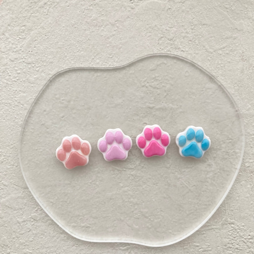 3dネイルパーツ ネイル 肉球 ネイルパーツ デコパーツ 肉球パーツ 3dパーツ ネイルパーツ ハンドメイド 3dネイル レジン