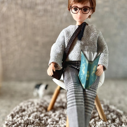 27cmドール ボーイフレンド，リカちゃんパパsizeお洋服3点セット