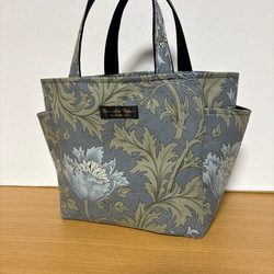 リバティ アーカイブギンガム花柄 保冷ペットボトルカバー ポーチ と