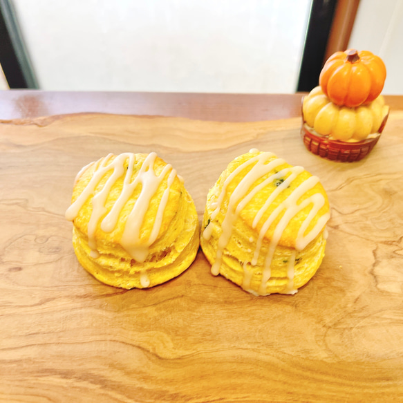 11月限定　パンプキンメープルスコーン(2袋セット) 2枚目の画像