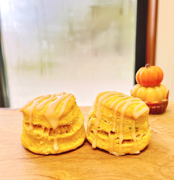 11月限定　パンプキンメープルスコーン(2袋セット) 1枚目の画像