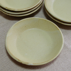 クリーム色 陶器製 楕円皿 5枚セット 波佐見焼 一龍陶苑 取り皿 セット クリーム『楕円 取り皿 クリーム 5枚