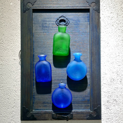 壜の掛け花入れ  ＊ご注文前に在庫があるか『質問』でお尋ねください 5枚目の画像