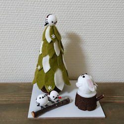 ミニ座布団 紗綾形 10cm角 4枚セット 置物用 飾り座布団 ミニチュア