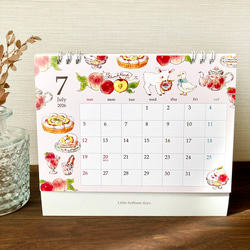 2026年台曆[茶、水果與動物] 第8張的照片